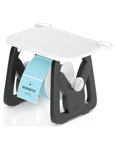 Soporte de Etiquetas MUNBYN para Rollo y Plegadas 24cm