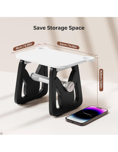 Soporte de Etiquetas MUNBYN para Rollo y Plegadas 24cm