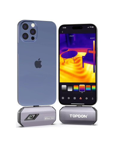 Cámara Térmica TOPDON TC002C, 512x384, USB-C para iPhone