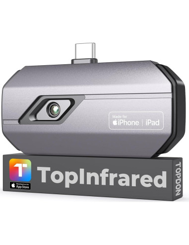 Cámara Térmica TOPDON TC002C, 512x384, USB-C para iPhone
