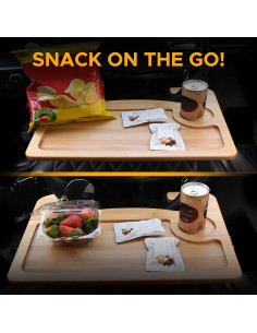 Escritorio para Volante EcoNour EcoWoodDesk Madera Portátil 2