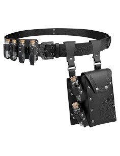 Combo Cinturón Alquimia EpicCos + Bolsa Botellas Negra