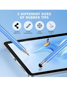 Bolígrafo Estilizador 2 en 1 FIECRE Multicolor para Pantallas Táctiles 2