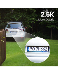 Cámara de Seguridad Vimtag 2.5K WiFi Interior y Exterior 2