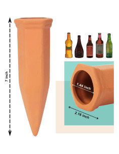 Picos de Riego Vensovo 10 Piezas Terracota Automáticos 2