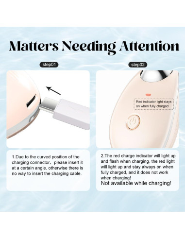 Masajeador de Cuello YUNRUO Rosa 3-en-1 Compacto y Recargable