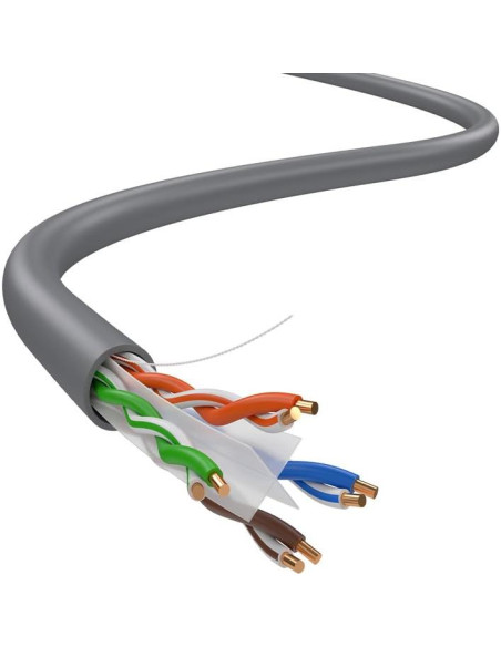 Cable Ethernet CAT6 Dripstone 305m UTP 23AWG Alta Velocidad