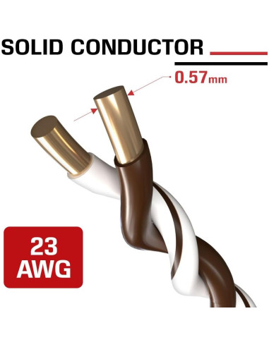 Cable Ethernet CAT6 Dripstone 305m UTP 23AWG Alta Velocidad