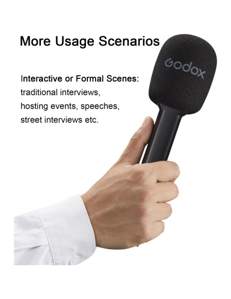 Adaptador de Mano GODOX ML-H para Micrófono MoveLink M1/M2