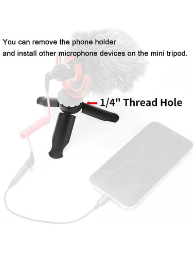 Adaptador de Mano GODOX ML-H para Micrófono MoveLink M1/M2