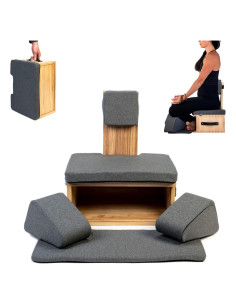Silla de Meditación Ungloo Box con Soporte Acolchado
