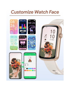 Reloj Inteligente RUIMEN Fitness Tracker IP68 1.47" Salud 2