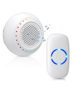 Timbre Inalámbrico PHYSEN con 1 Transmisor y 1 Receptor