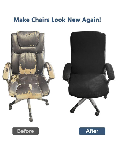 Funda de Silla Melaluxe Universal con Fundas Reposabrazos - Rojo