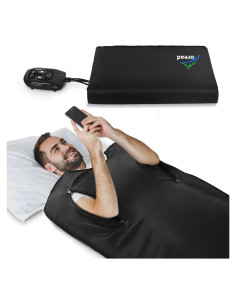 Manta de Sauna TOREAD Portátil Infrarrojos 178x79cm Ajustable