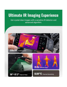 Cámara Térmica HSFTOOLS Finder S2 512x384 USB-C Android 2