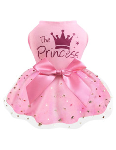 Vestido para Perro Idepet Rosa Princesa X-Grande Tul