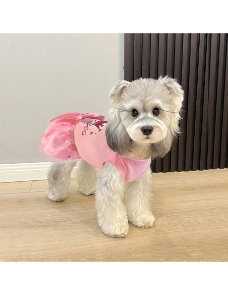 Vestido para Perro Idepet Rosa Princesa X-Grande Tul