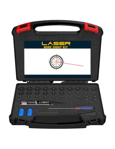 Kit Visor de Boca Tipfun con 32 Adaptadores Laser Rojo