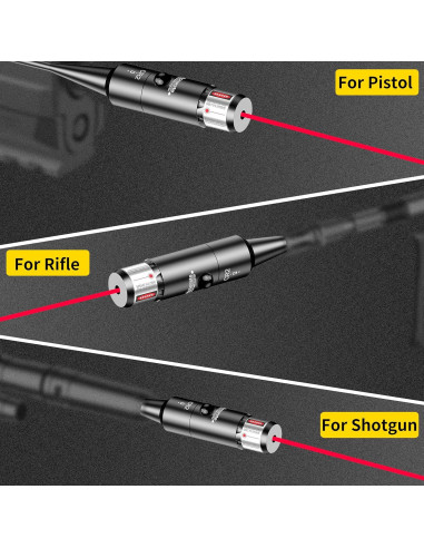 Kit Visor de Boca Tipfun con 32 Adaptadores Laser Rojo