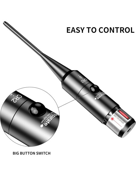 Kit Visor de Boca Tipfun con 32 Adaptadores Laser Rojo