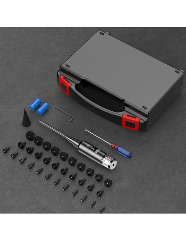 Kit Visor de Boca Tipfun con 32 Adaptadores Laser Rojo