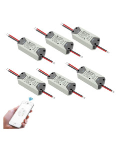Interruptor Inteligente WiFi eMylo 6 Paquete Control Remoto