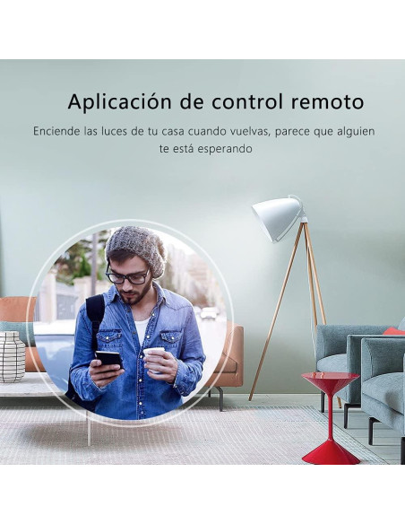 Interruptor Inteligente WiFi eMylo 6 Paquete Control Remoto