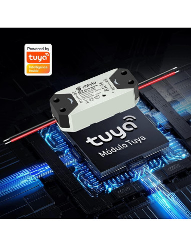 Interruptor Inteligente WiFi eMylo 6 Paquete Control Remoto