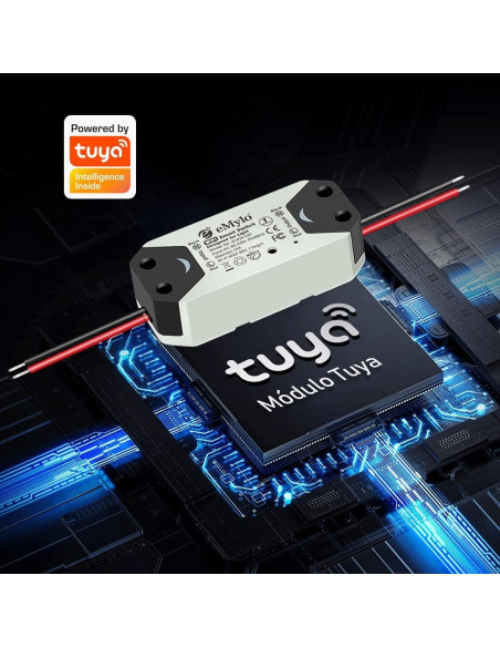 Interruptor Inteligente WiFi eMylo 6 Paquete Control Remoto