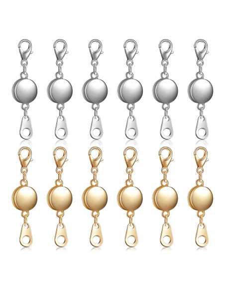 Cierre Magnético Hicarer 12 Piezas para Collar y Pulsera
