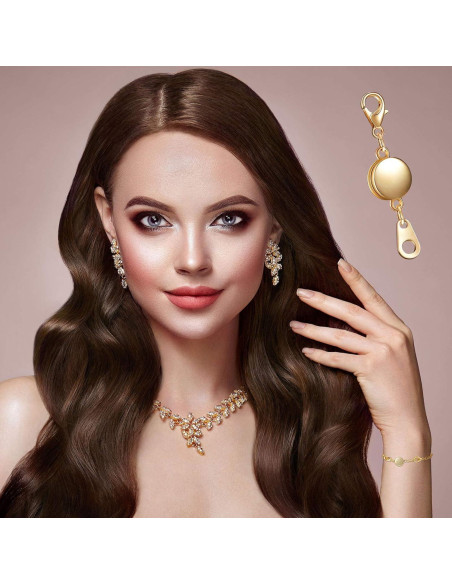 Cierre Magnético Hicarer 12 Piezas para Collar y Pulsera