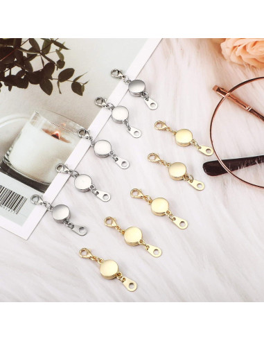 Cierre Magnético Hicarer 12 Piezas para Collar y Pulsera