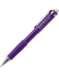 Lápiz Mecánico Pentel Twist-Erase III 0.9mm Violeta 4 Pzas 2