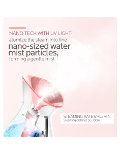 Vaporizador Facial Colorfarm MK-FS60 Nano Iónico 40C 2