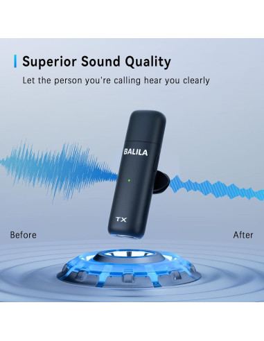 Altavoz y Micrófono BALILA JP-BA-CM3-JP 10 Micrófonos 360