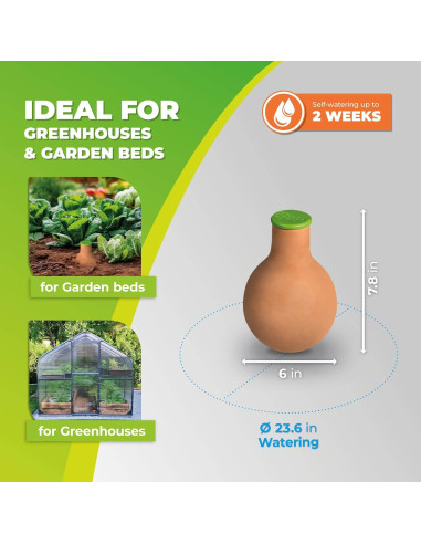 Sistema de Riego BioGreen Hydro MAX S | 0.98 L | Ecológico