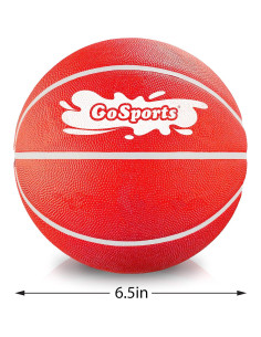 Balones de Baloncesto Acuático GoSports 3 Pack - Rojo 16,5 cm 2