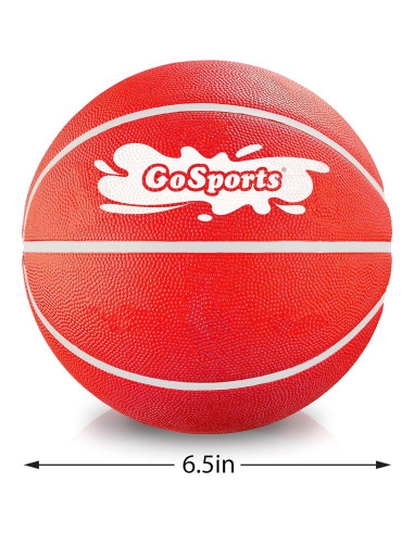 Balones de Baloncesto Acuático GoSports 3 Pack - Rojo 16,5 cm