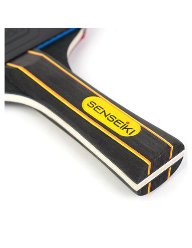 Set de Ping Pong SENSEIKI 2 Raquetas y 3 Pelotas Premium