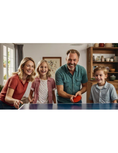 Set de Ping Pong SENSEIKI 2 Raquetas y 3 Pelotas Premium