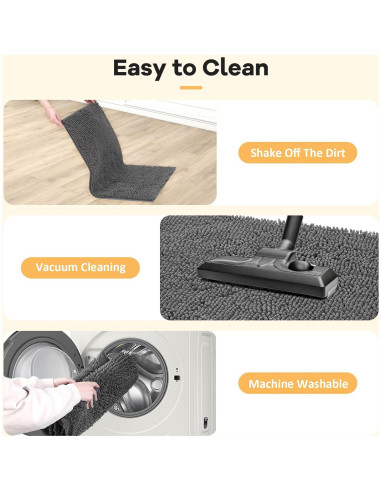 Alfombra Absorbente HOMEK 182x60 cm Antideslizante para Perros