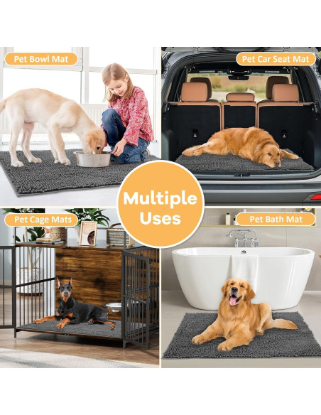 Alfombra Absorbente HOMEK 182x60 cm Antideslizante para Perros Alfombra Absorbente HOMEK 182x60 cm Antideslizante para Perros