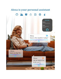 Reloj Inteligente LODIMEKE IDW26 1.83" IP68 Salud y Alexa 2