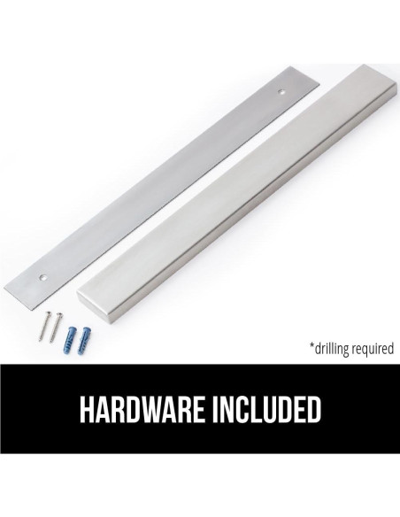 Soporte Magnético para Cuchillos GORILLA GRIP 25,4 cm Acero Inoxidable