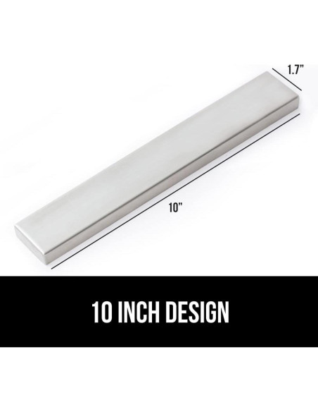 Soporte Magnético para Cuchillos GORILLA GRIP 25,4 cm Acero Inoxidable