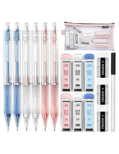 Juego de Lápices Mecánicos Four Candies 0.5 y 0.7mm con Estuche