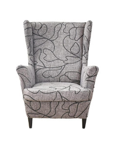 Funda de Sillón Wingback KRFOONN 2 Piezas Estirable