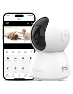 Cámara de Seguridad TUGARD 2MP 355 con Audio y App