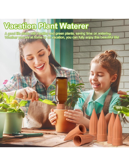 12 Picos de Riego Automático de Terracota TKSCUSR